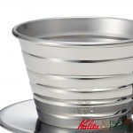 【日本】Kalita155系列 不鏽鋼蛋糕型手沖濾杯